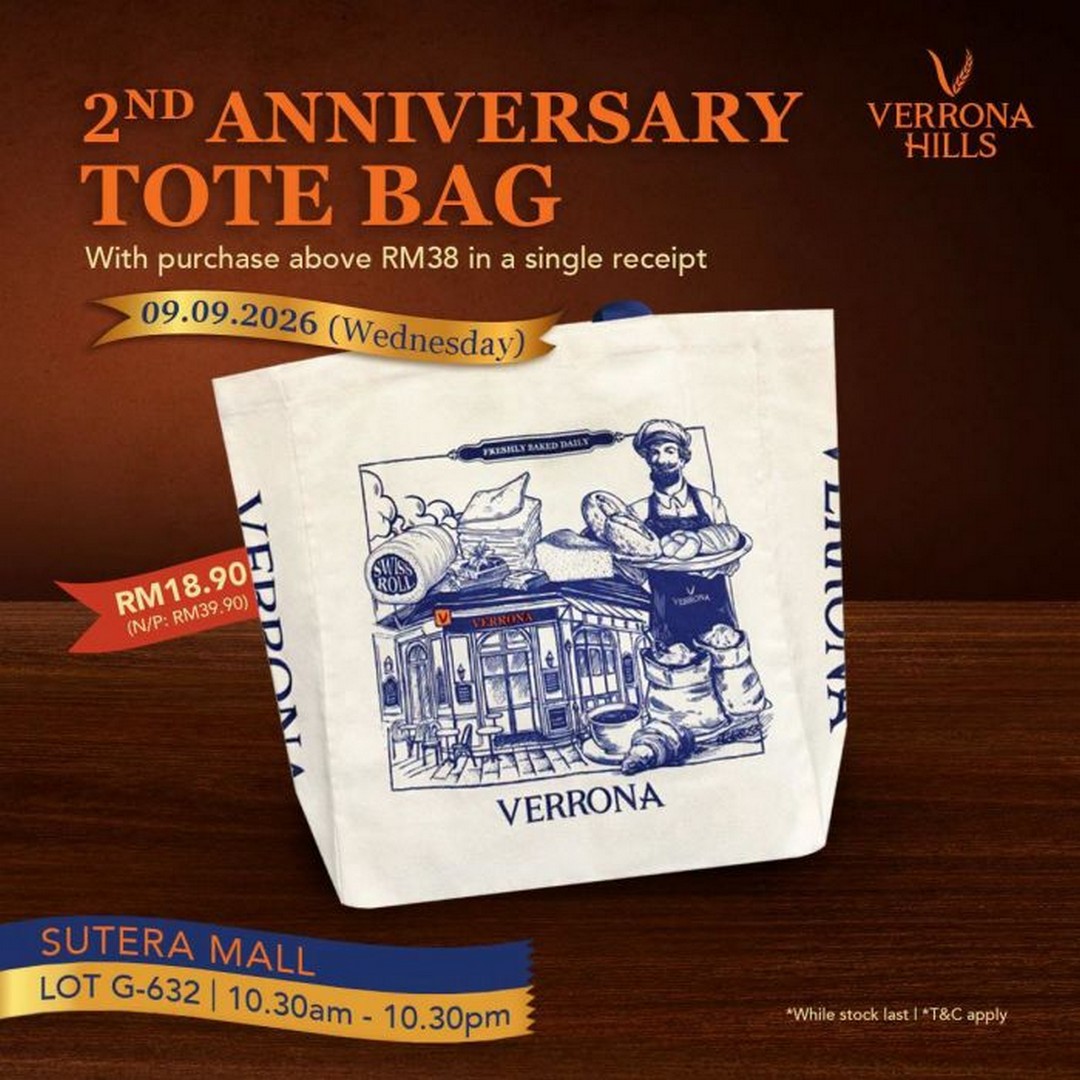 Verrona-Hills-Grand-Opening-Promotion-with-50-OFF-10 9 September 2026: Verrona Hills: Grand Opening Promotion with 50% OFF All Breads at Sutera Mall