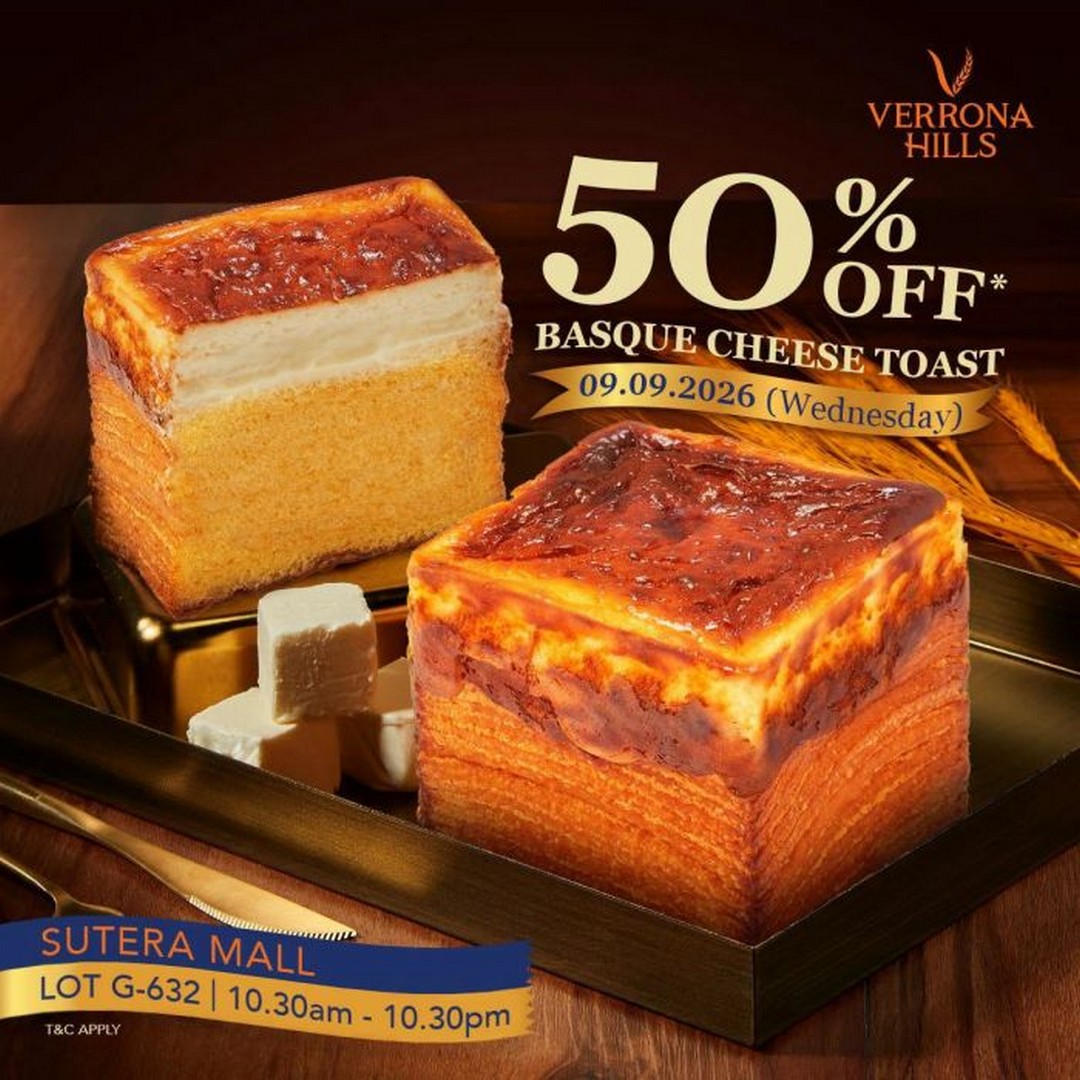 Verrona-Hills-Grand-Opening-Promotion-with-50-OFF-3 9 September 2026: Verrona Hills: Grand Opening Promotion with 50% OFF All Breads at Sutera Mall