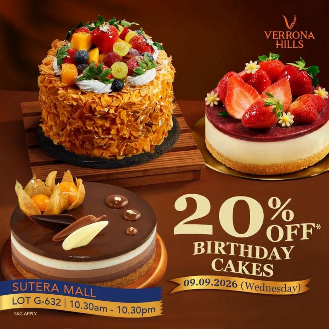 Verrona-Hills-Grand-Opening-Promotion-with-50-OFF-5 9 September 2026: Verrona Hills: Grand Opening Promotion with 50% OFF All Breads at Sutera Mall