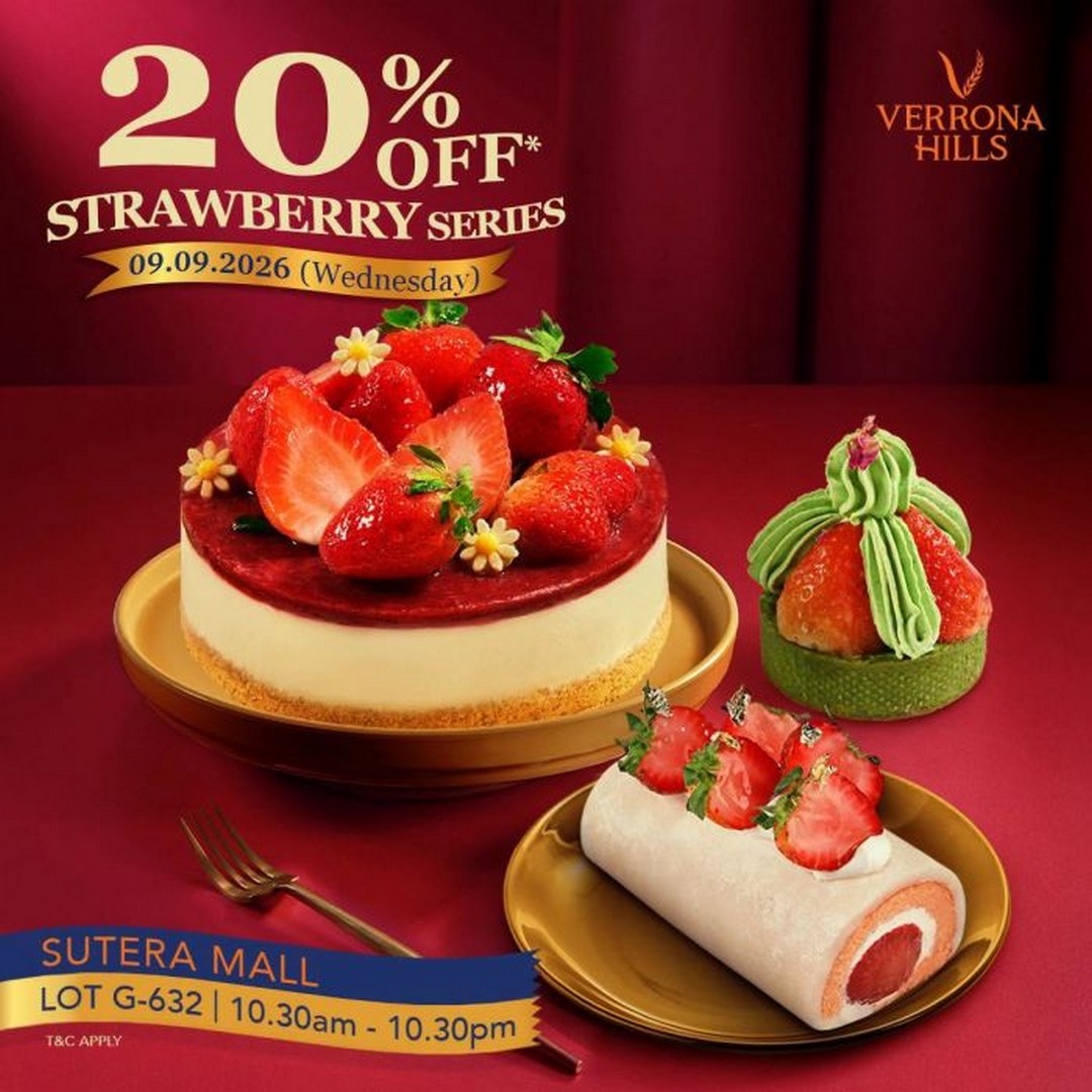 Verrona-Hills-Grand-Opening-Promotion-with-50-OFF-9 9 September 2026: Verrona Hills: Grand Opening Promotion with 50% OFF All Breads at Sutera Mall