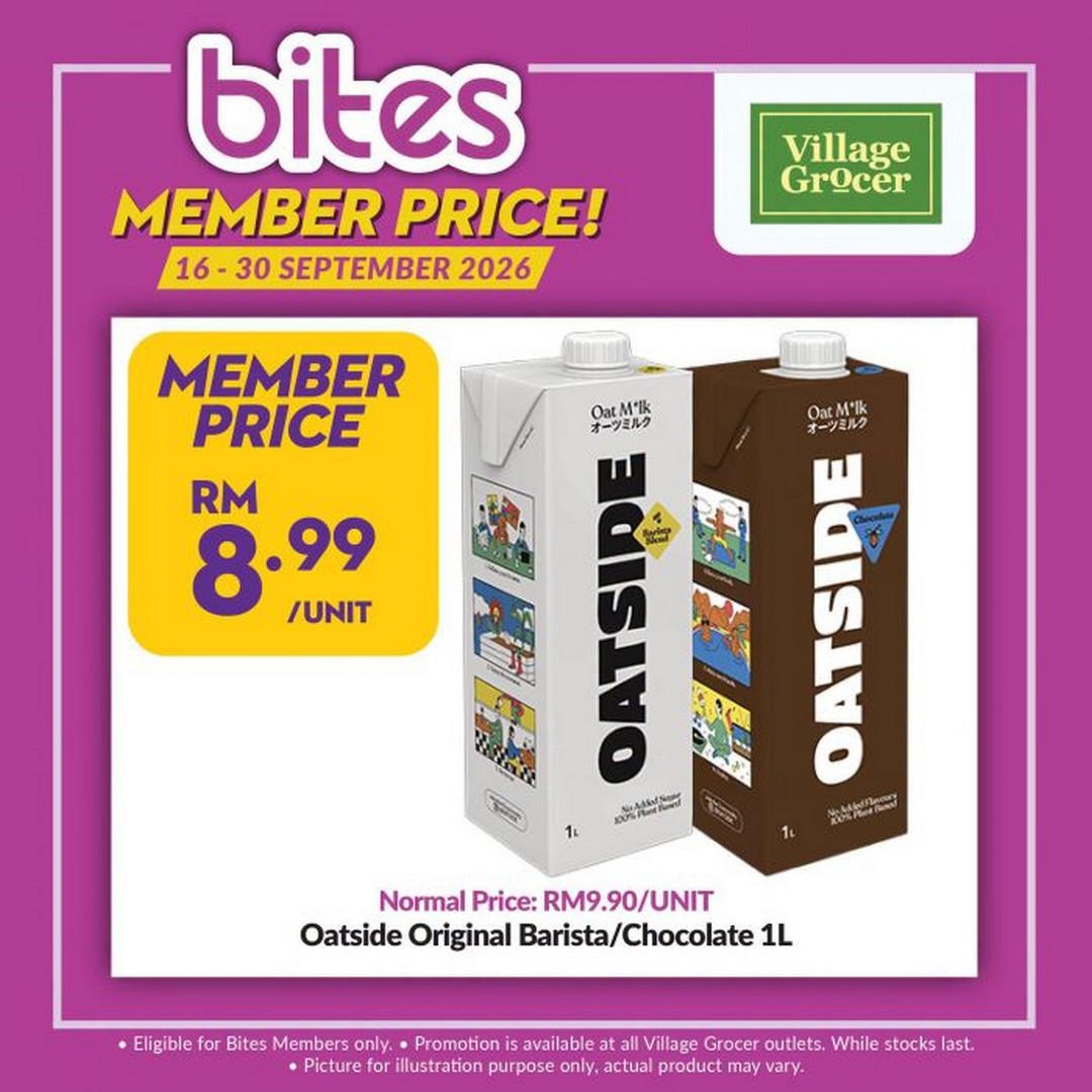 Village-Grocer-Bites-Member-Promotion-–-Member-Prices-3 16–30 September 2026: Village Grocer Bites Member Promotion – Member Prices From RM4.79 & Buy 2 Free 1