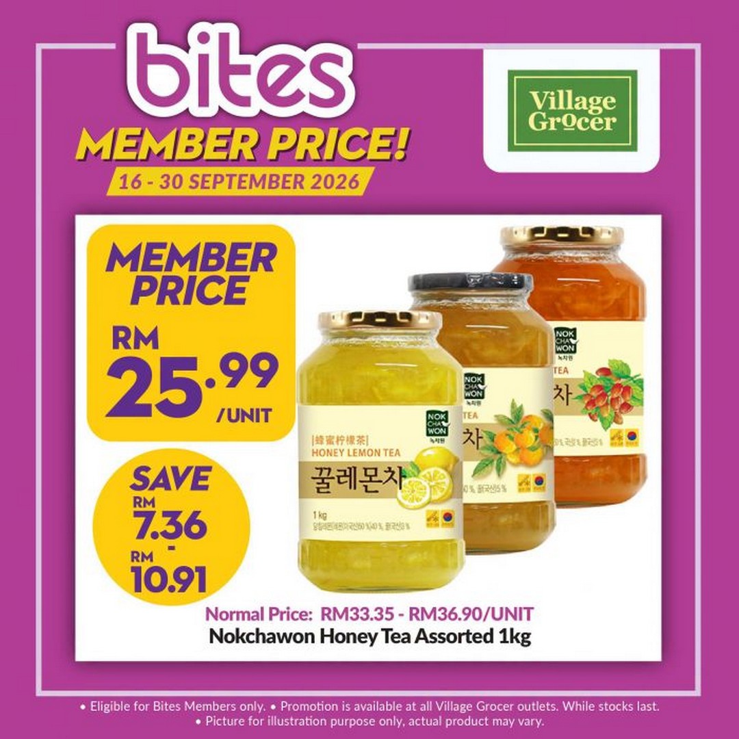 Village-Grocer-Bites-Member-Promotion-–-Member-Prices-4 16–30 September 2026: Village Grocer Bites Member Promotion – Member Prices From RM4.79 & Buy 2 Free 1