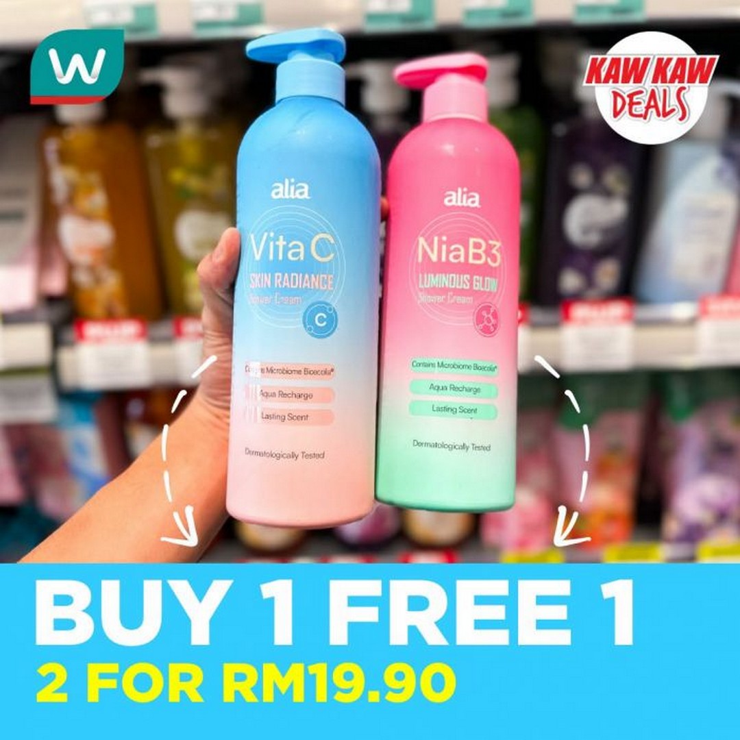 Watsons-Buy-1-Free-1-Promotion-Kaw-Kaw-Deals-on-Beauty-1 24 - 28 September 2026: Watsons Buy 1 Free 1 Promotion Kaw Kaw Deals on Beauty and Personal Care Essentials