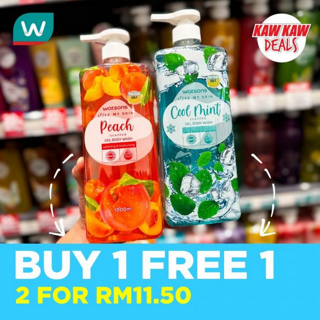 Watsons-Buy-1-Free-1-Promotion-Kaw-Kaw-Deals-on-Beauty-4 24 - 28 September 2026: Watsons Buy 1 Free 1 Promotion Kaw Kaw Deals on Beauty and Personal Care Essentials