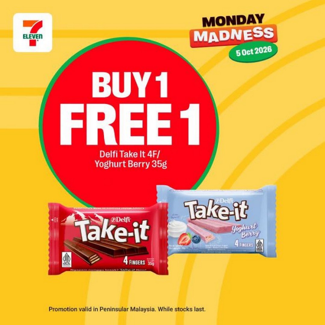 7-Eleven-Malaysia-Monday-Madness-Promotion-–-Buy-1-Free-1-1 5 October 2026: 7-Eleven Malaysia: Monday Madness Promotion – Buy 1 Free 1, RM1 Deals, Snacks, Drinks and Ready-to-Eat Favourites