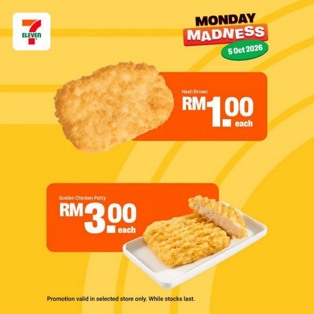 7-Eleven-Malaysia-Monday-Madness-Promotion-–-Buy-1-Free-1-7 5 October 2026: 7-Eleven Malaysia: Monday Madness Promotion – Buy 1 Free 1, RM1 Deals, Snacks, Drinks and Ready-to-Eat Favourites