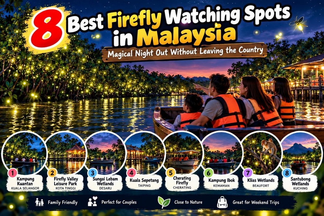8-Best-Firefly-Watching-Spots-in-Malaysia 25 October 2026 onwards: 8 Best Firefly Watching Spots in Malaysia – Magical Night Cruises, Nature Attractions and Travel Guide