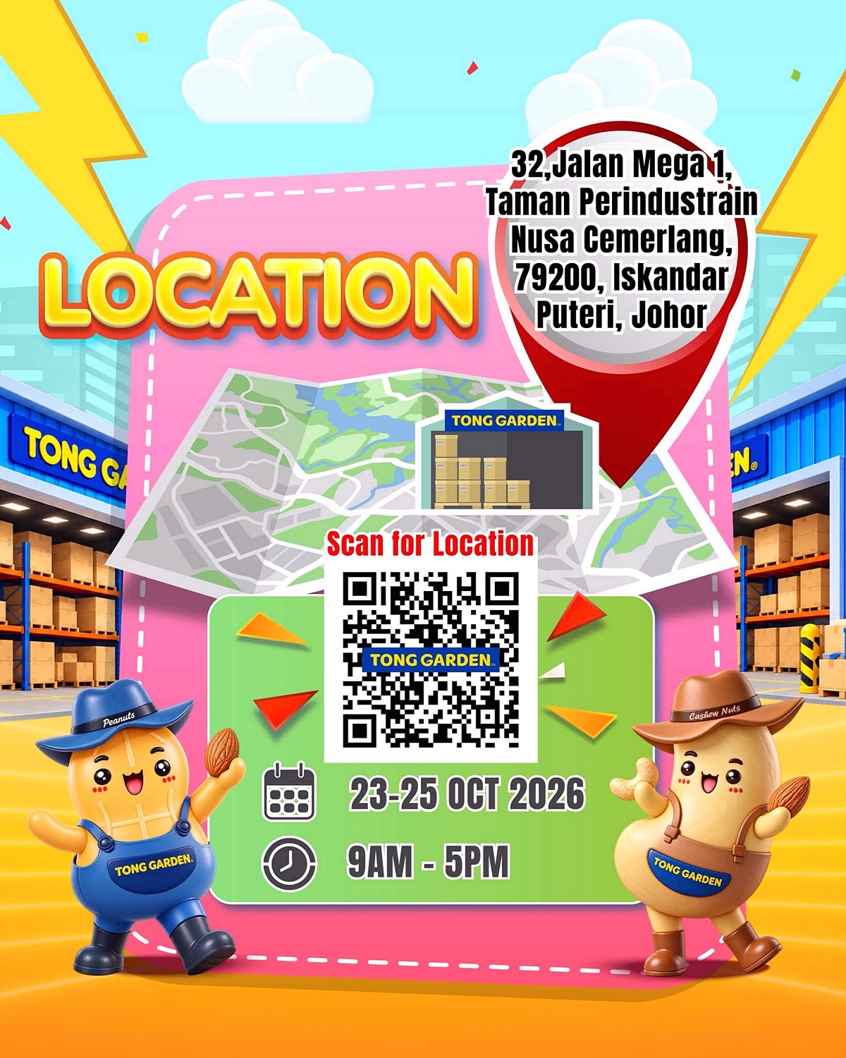 857888709_1681303044006574_2385824875510638754_n 23–25 Oct 2026: Tong Garden Malaysia Warehouse Sale in Johor – Save Up to 58%, Snack Deals and Free Chips