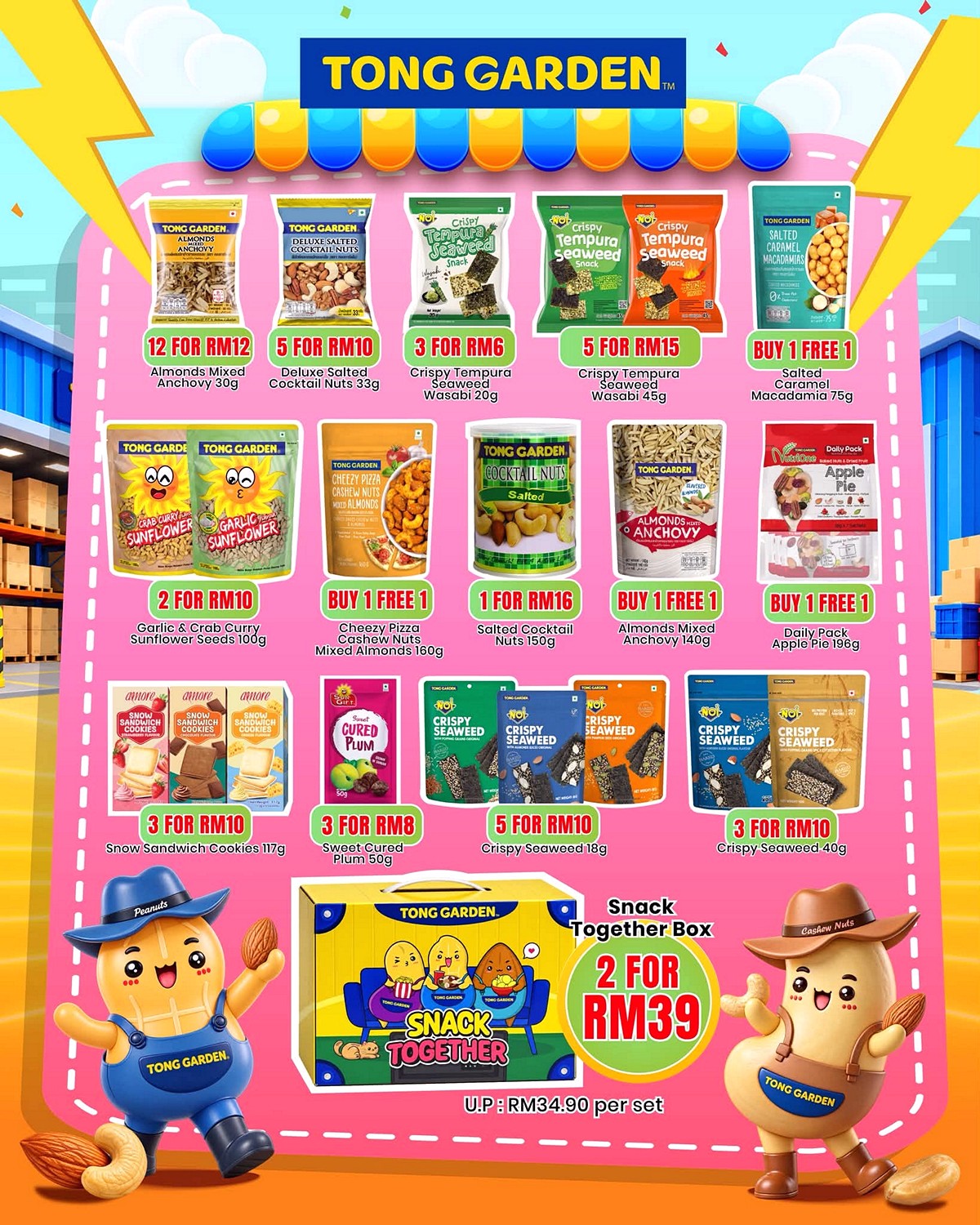 857934312_1681303007339911_5455906221404761234_n 23–25 Oct 2026: Tong Garden Malaysia Warehouse Sale in Johor – Save Up to 58%, Snack Deals and Free Chips