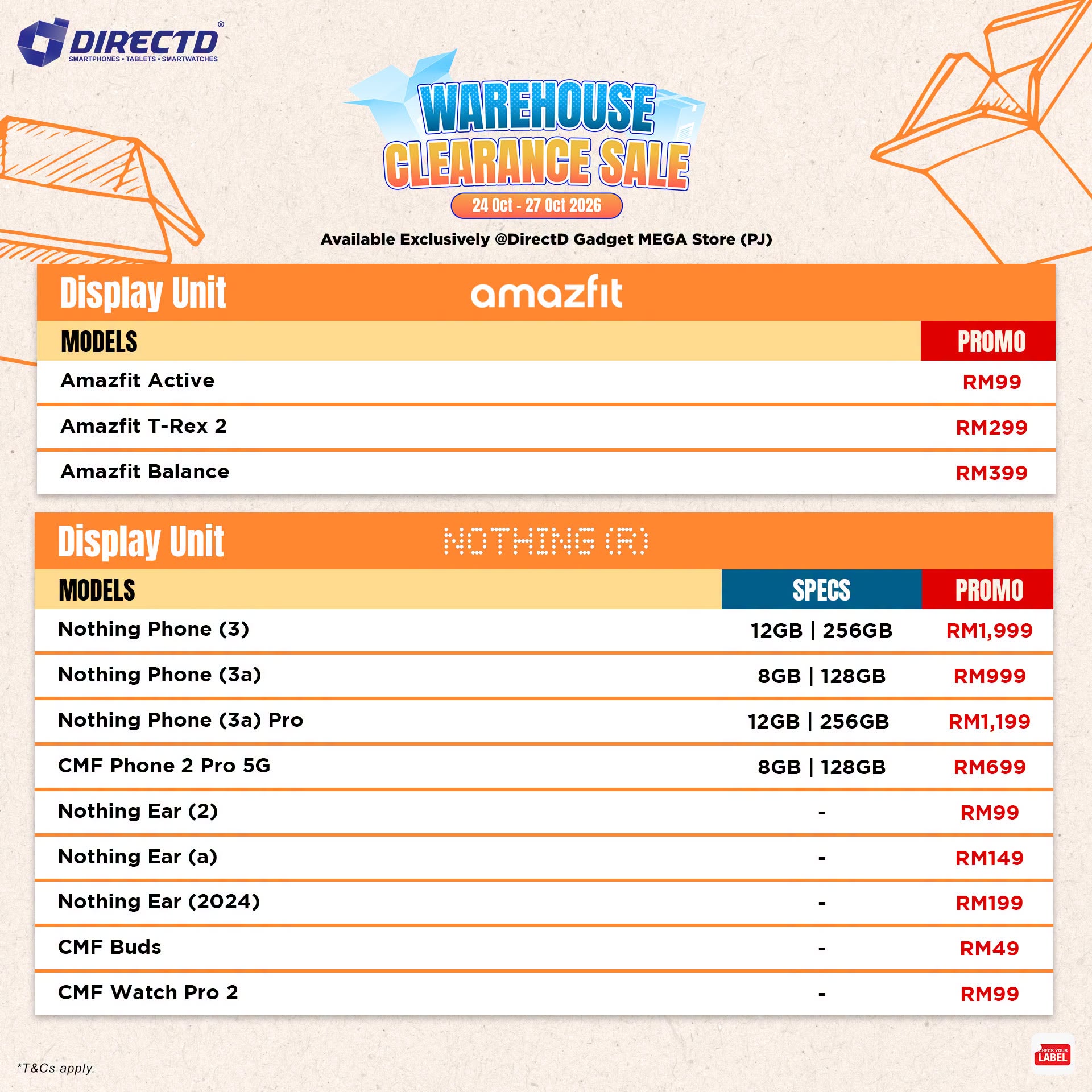 859643630_1112418571396051_8679171020836432161_n 24–27 Oct 2026: DirectD Warehouse Clearance Sale in PJ – Smartphones, MacBooks, Tablets & Home Gadgets from RM19