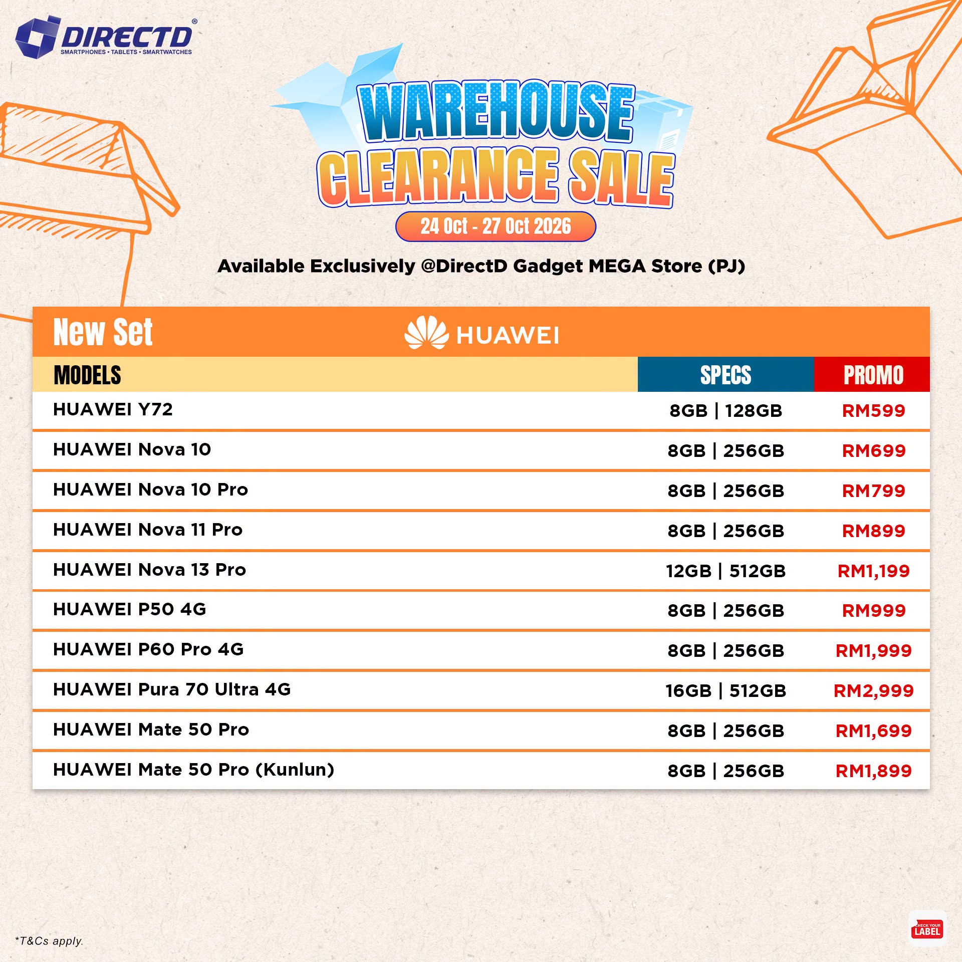 861735411_1440993221578329_3338833837248016861_n 24–27 Oct 2026: DirectD Warehouse Clearance Sale in PJ – Smartphones, MacBooks, Tablets & Home Gadgets from RM19