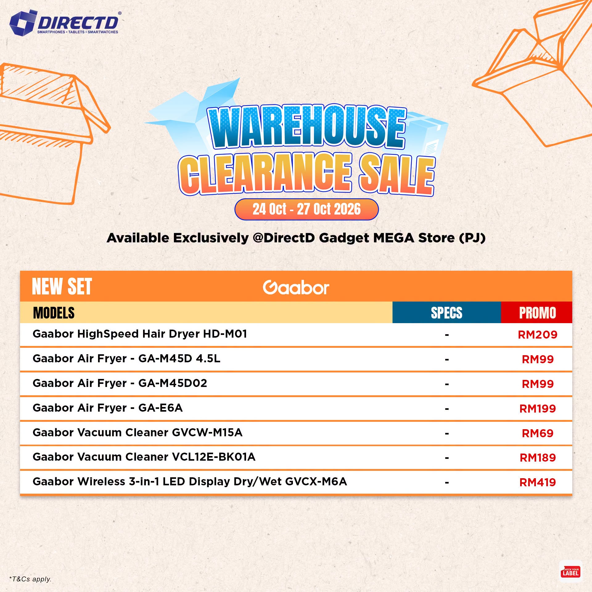 861815250_1449226900509046_8230725810119878233_n 24–27 Oct 2026: DirectD Warehouse Clearance Sale in PJ – Smartphones, MacBooks, Tablets & Home Gadgets from RM19