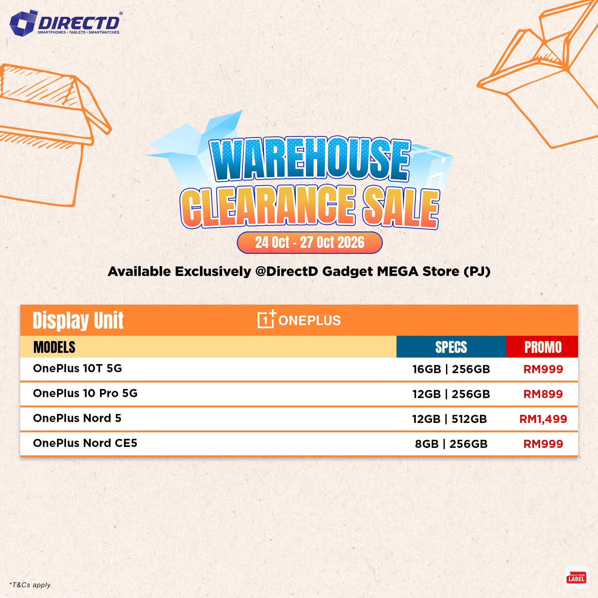 862037004_3534186443430399_8937405284572026263_n 24–27 Oct 2026: DirectD Warehouse Clearance Sale in PJ – Smartphones, MacBooks, Tablets & Home Gadgets from RM19