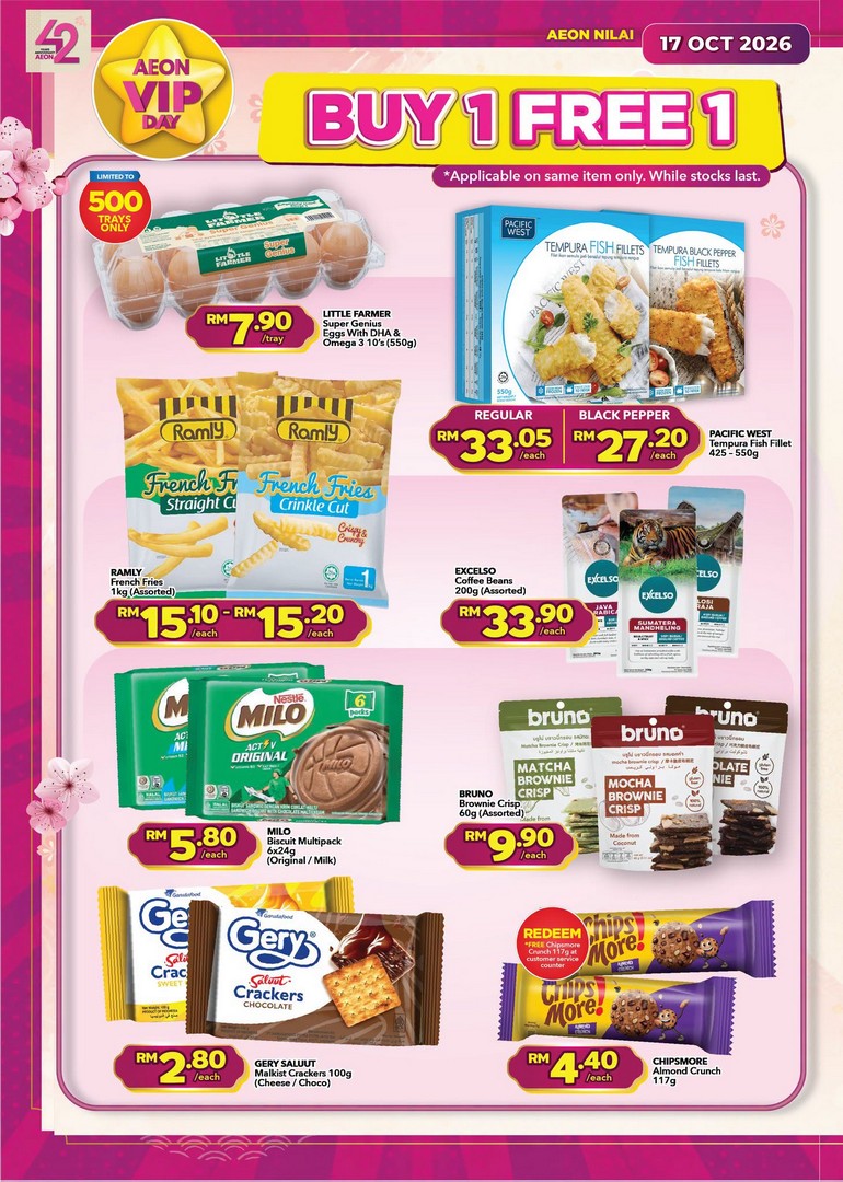 AEON-Malaysia-AEON-Member-Day-One-Day-Sale-10 17 October 2026: AEON Malaysia: AEON Member Day One-Day Sale Promotion at AEON Nilai with Grocery Deals, Up to 70% Off Home Furnishings, Up to 50% Off Gadgets, Member Vouchers and In-Store Challenges