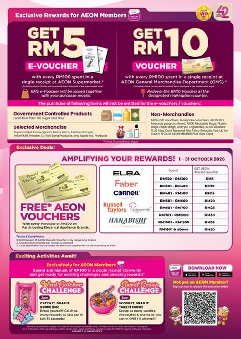 AEON-Malaysia-AEON-Member-Day-Promotion-at-AEON-Bandar-Puchong-1 17 October 2026: AEON Malaysia: AEON Member Day Promotion at AEON Bandar Puchong with Grocery Deals, Up to 70% Off Home Furnishings, Smart Home Gadgets Discounts and Exclusive Member Rewards