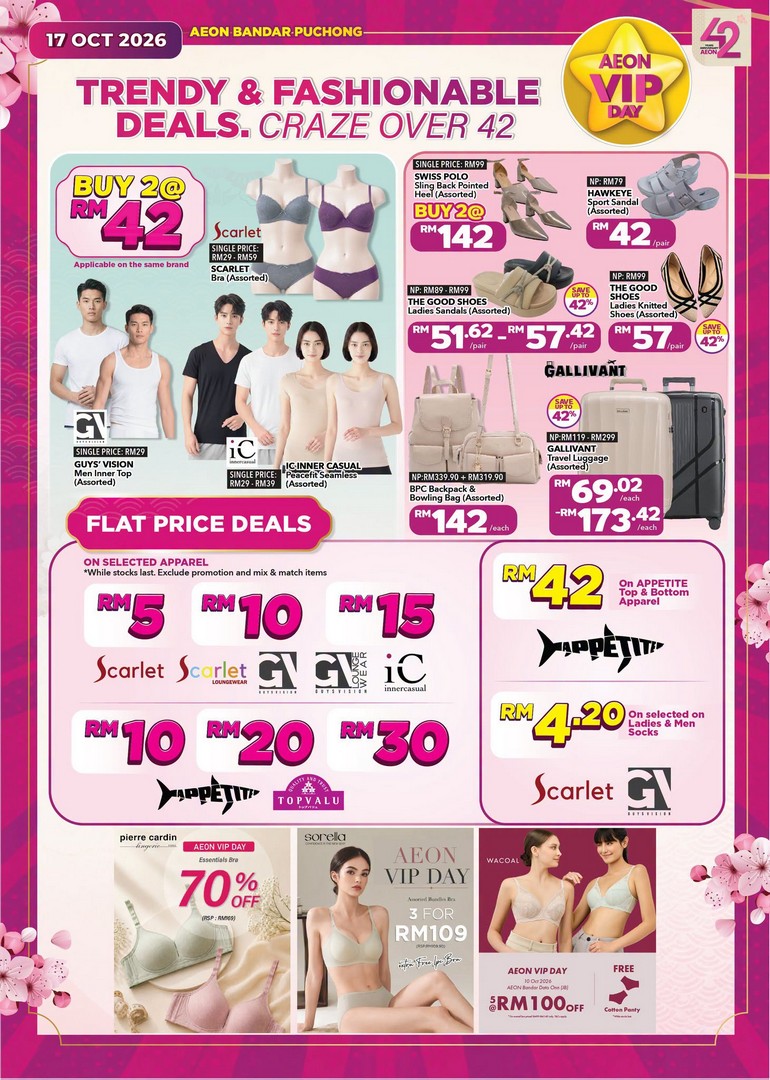 AEON-Malaysia-AEON-Member-Day-Promotion-at-AEON-Bandar-Puchong-5 17 October 2026: AEON Malaysia: AEON Member Day Promotion at AEON Bandar Puchong with Grocery Deals, Up to 70% Off Home Furnishings, Smart Home Gadgets Discounts and Exclusive Member Rewards