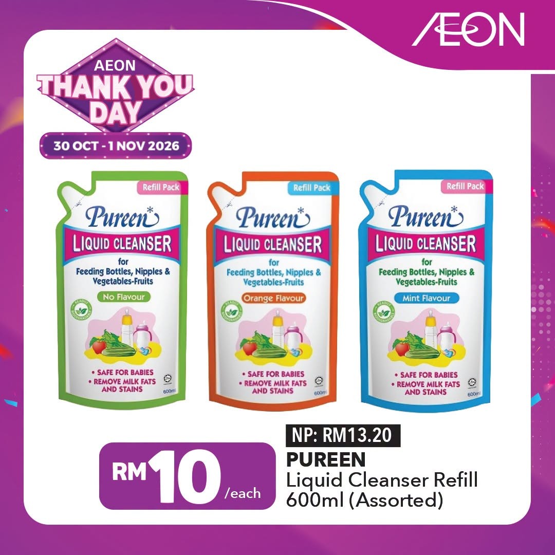 AEON-Malaysia-Thank-You-Day-Promotion-12 30 October–1 November 2026: AEON Malaysia Thank You Day Promotion, 1 Day Only Amazing Deals on 31 October, Shopping Offers and RM5 E-Voucher Rewards