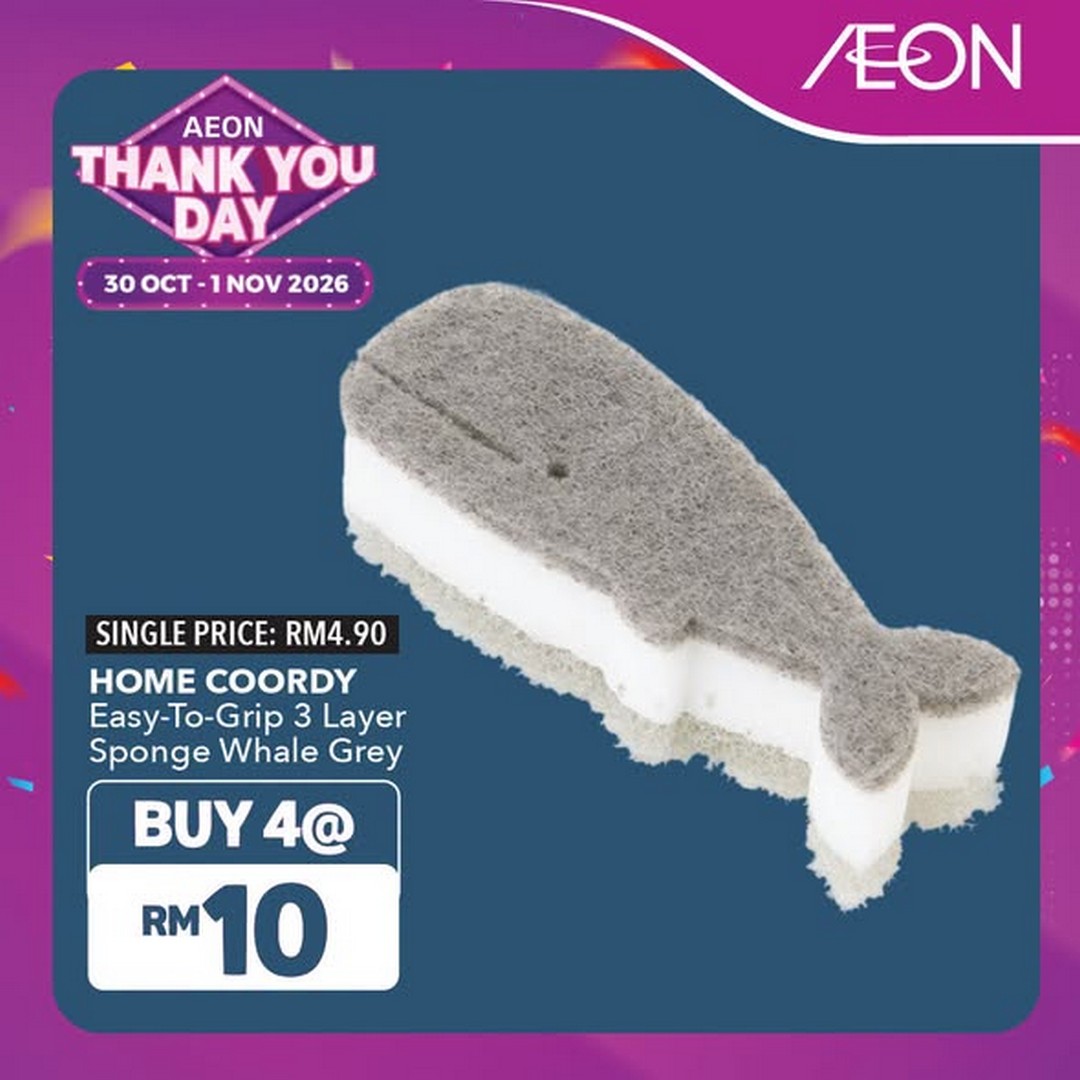 AEON-Malaysia-Thank-You-Day-Promotion-3-1 30 October–1 November 2026: AEON Malaysia Thank You Day Promotion, 1 Day Only Amazing Deals on 31 October, Shopping Offers and RM5 E-Voucher Rewards
