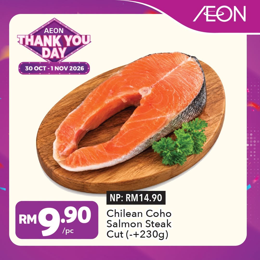 AEON-Malaysia-Thank-You-Day-Promotion-9 30 October–1 November 2026: AEON Malaysia Thank You Day Promotion, 1 Day Only Amazing Deals on 31 October, Shopping Offers and RM5 E-Voucher Rewards