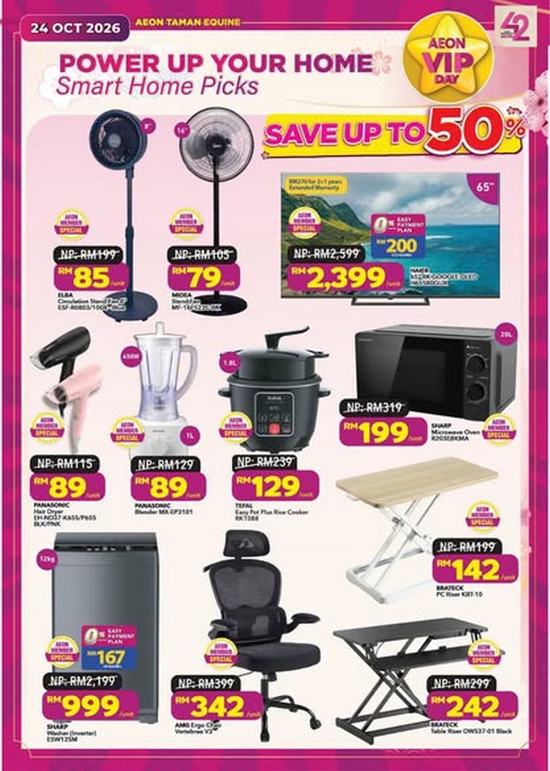 AEON-Malaysia-–-AEON-Taman-Equine-Member-Day-Promotion-1 24 October 2026 Onwards: AEON Malaysia – AEON Taman Equine Member Day Promotion with Up to 70% Off Home Deals, Fashion Bargains, Member Rewards and Fun Challenges