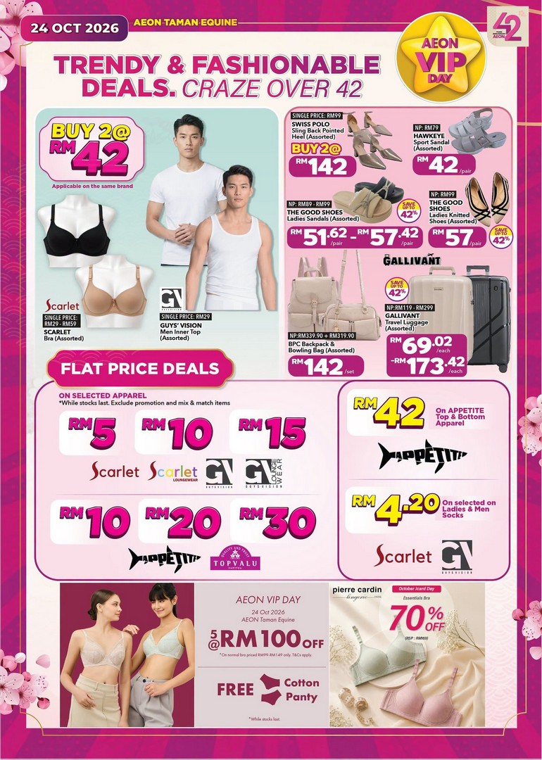 AEON-Malaysia-–-AEON-Taman-Equine-Member-Day-Promotion-6 24 October 2026 Onwards: AEON Malaysia – AEON Taman Equine Member Day Promotion with Up to 70% Off Home Deals, Fashion Bargains, Member Rewards and Fun Challenges