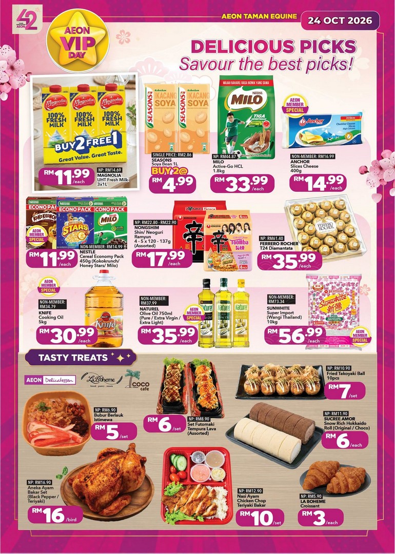 AEON-Malaysia-–-AEON-Taman-Equine-Member-Day-Promotion-7 24 October 2026 Onwards: AEON Malaysia – AEON Taman Equine Member Day Promotion with Up to 70% Off Home Deals, Fashion Bargains, Member Rewards and Fun Challenges