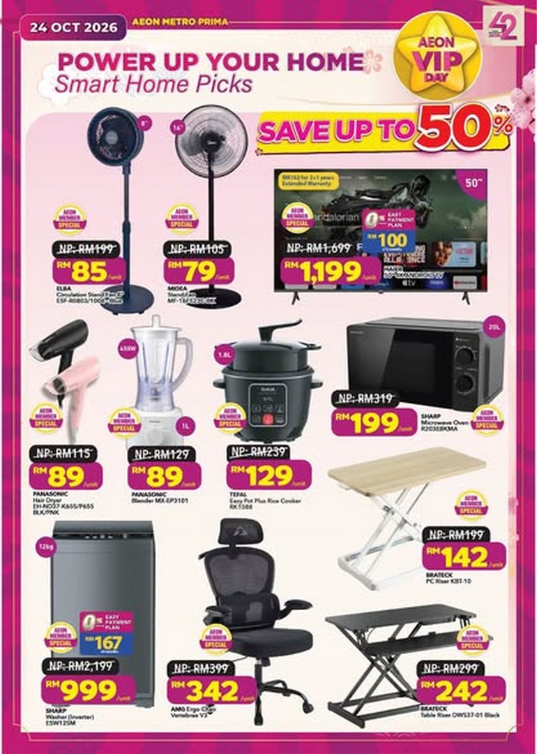AEON-Retail-Malaysia-Shop-Earn-Play-and-Win-1 24 October 2026: AEON Retail Malaysia: Shop, Earn, Play and Win at AEON Metro Prima VIP Day with Shopping Vouchers and Fun In-Store Challenges