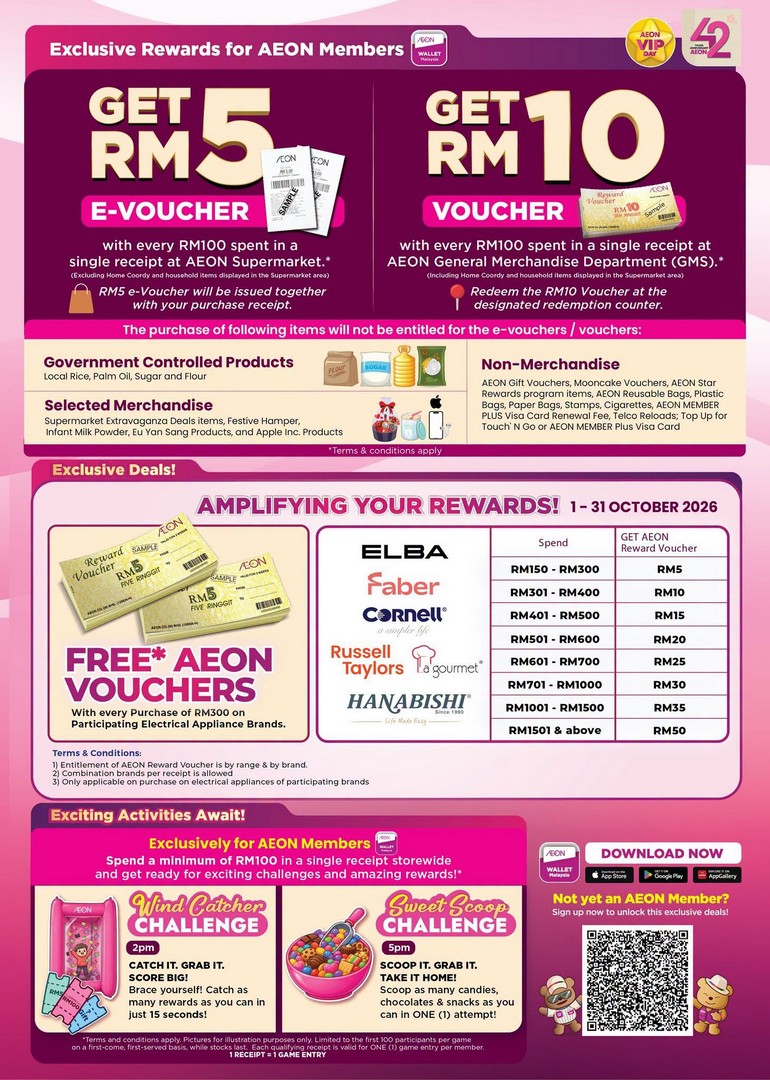 AEON-Retail-Malaysia-Shop-Earn-Play-and-Win-12 24 October 2026: AEON Retail Malaysia: Shop, Earn, Play and Win at AEON Metro Prima VIP Day with Shopping Vouchers and Fun In-Store Challenges