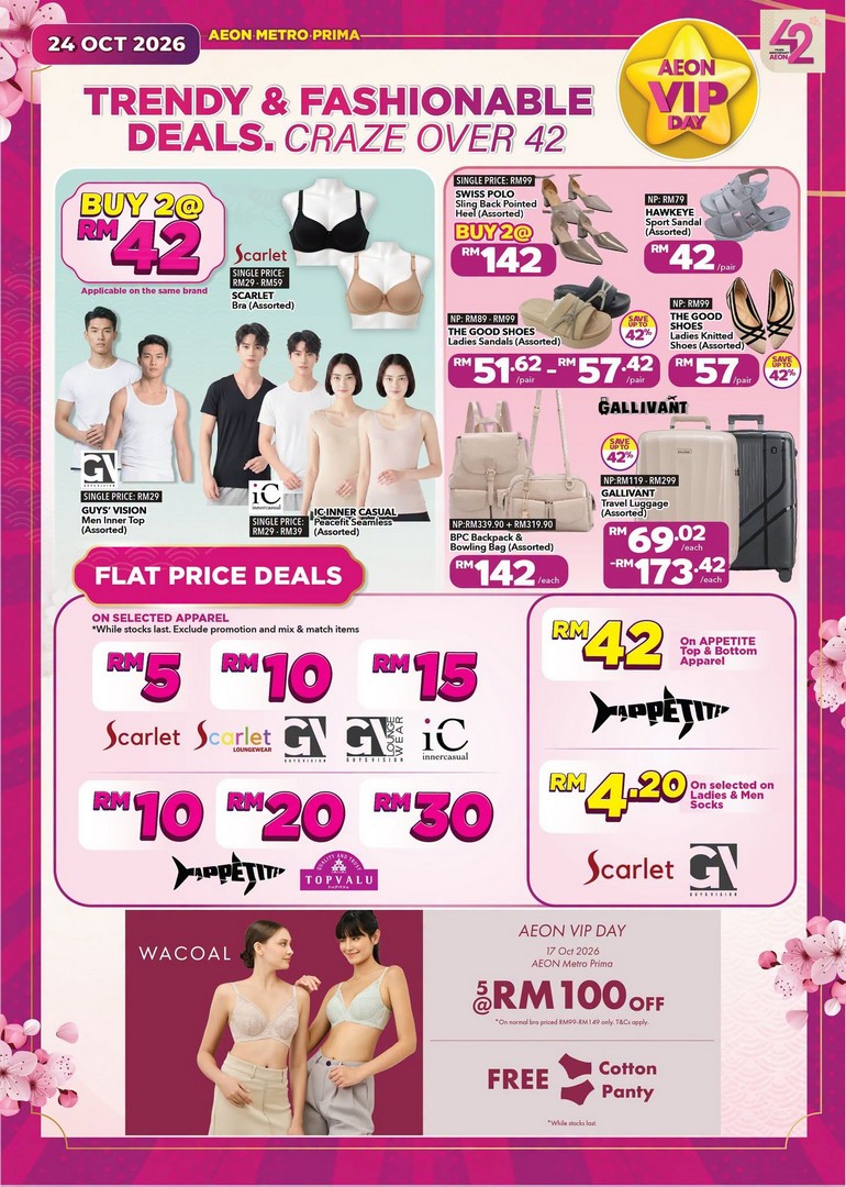 AEON-Retail-Malaysia-Shop-Earn-Play-and-Win-7 24 October 2026: AEON Retail Malaysia: Shop, Earn, Play and Win at AEON Metro Prima VIP Day with Shopping Vouchers and Fun In-Store Challenges