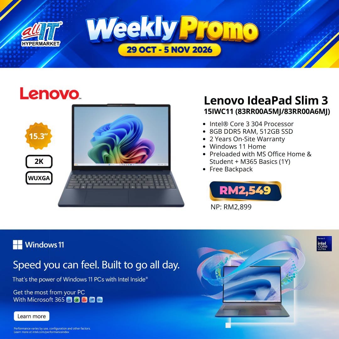ALL-IT-Hypermarket-Laptop-Promotion-4 29 October-5 November 2026: ALL IT Hypermarket Laptop Promotion – Save on Surface Pro, Acer, ASUS, HP, Lenovo & MSI Gaming Laptops with FREE Gifts