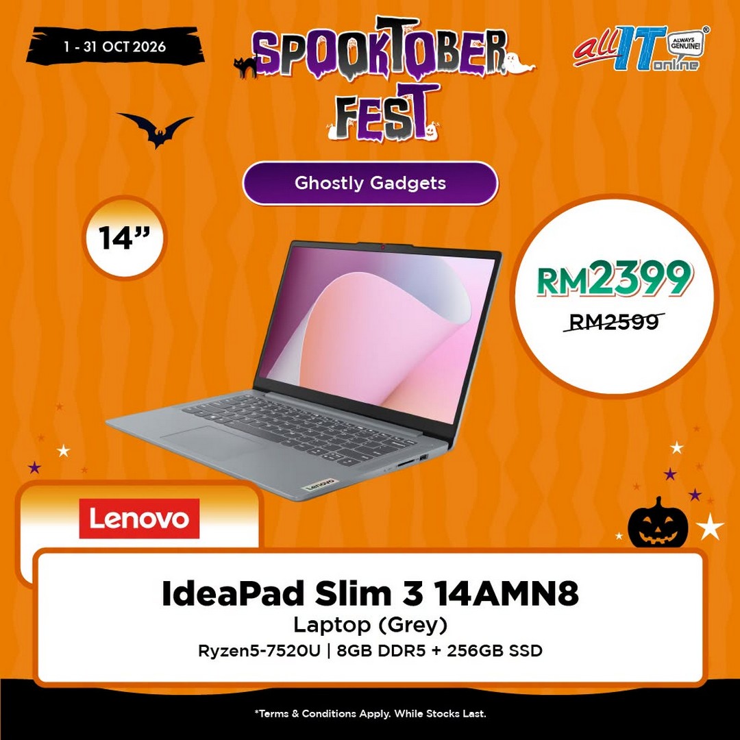 ALL-IT-Hypermarket-Spooktober-Fest-Technology-Sale-8 1-31 October 2026: ALL IT Hypermarket: Spooktober Fest Technology Sale with Deals from RM59, Available Online
