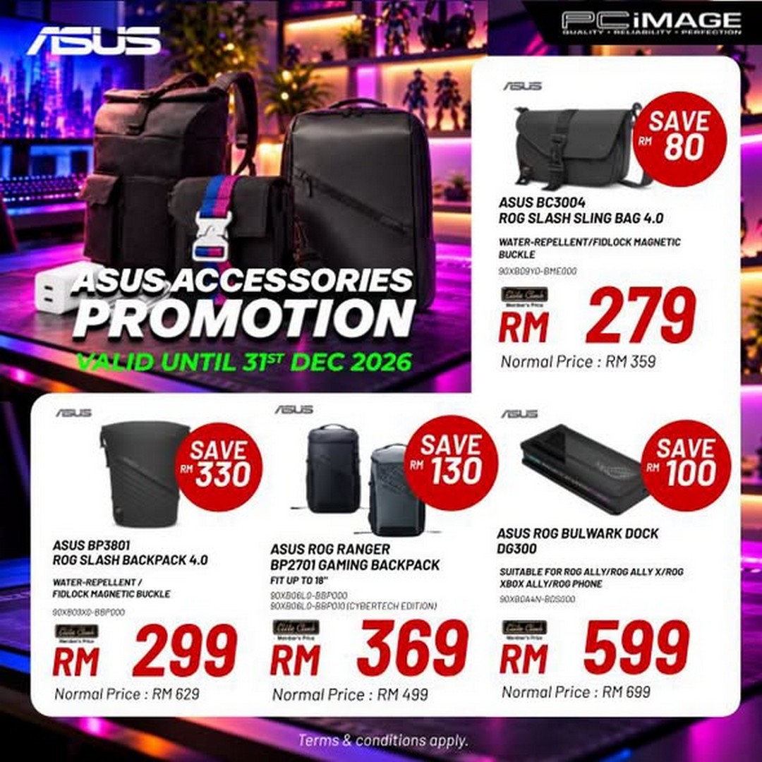 ASUS-Accessories-Promotion-Save-Up-to-RM330-1 Now till 31 December 2026: ASUS Accessories Promotion: Save Up to RM330 on Official ASUS and ROG Accessories