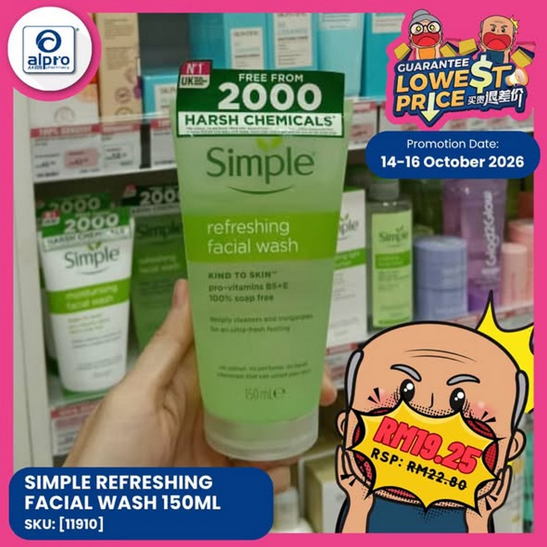 Alpro-Pharmacy-Health-Beauty-and-Nutrition-Promotion-1 14-16 October 2026: Alpro Pharmacy: Health, Beauty and Nutrition Promotion with Price Match Guarantee on Daily Essentials and Supplements