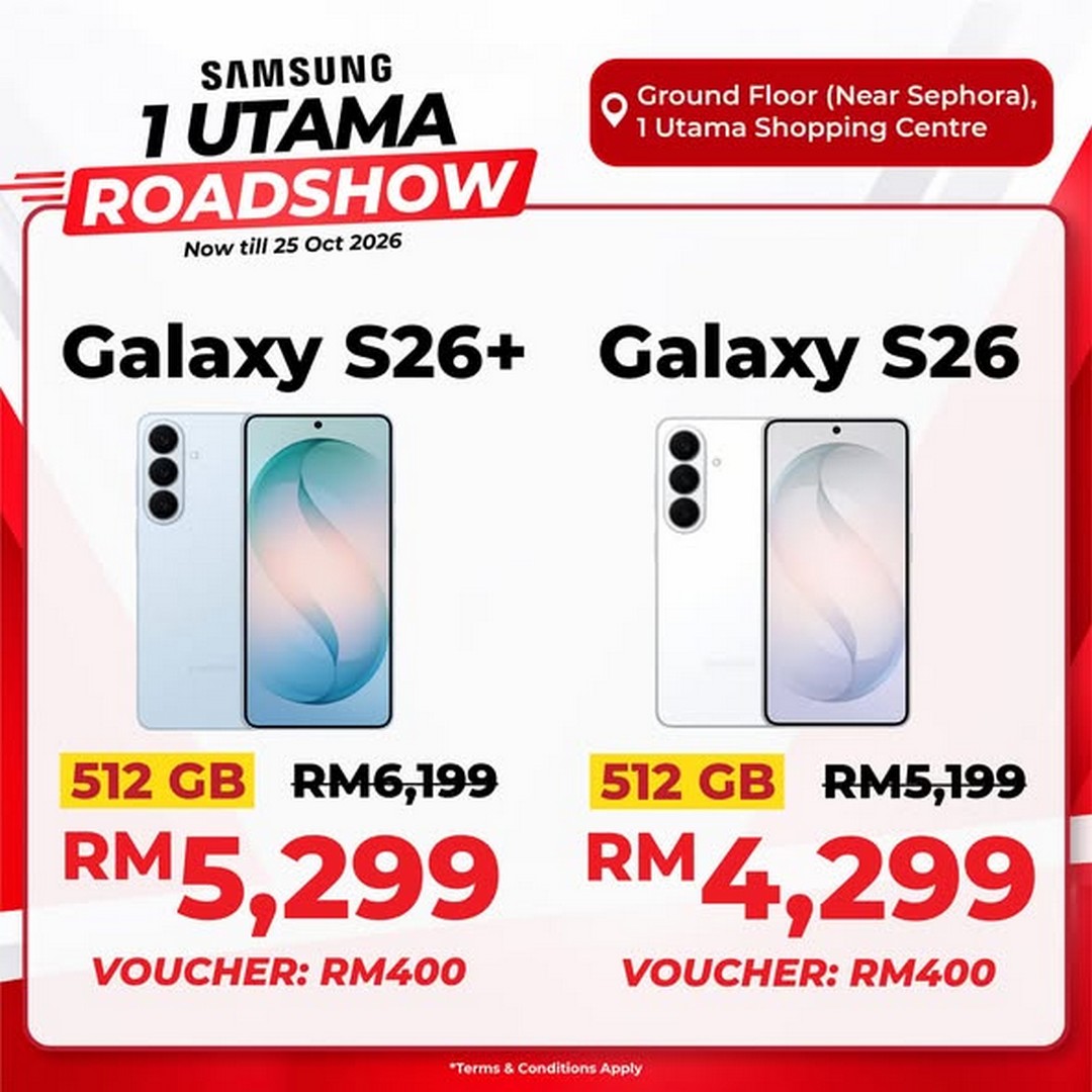 BEST-DENKI-Malaysia-Samsung-1-Utama-Roadshow-Promotion-3 Now Till 25 October 2026: BEST DENKI Malaysia Samsung 1 Utama Roadshow Promotion – 0% Interest Instalments for Up to 60 Months and 2X UPoints for ONECARD Members