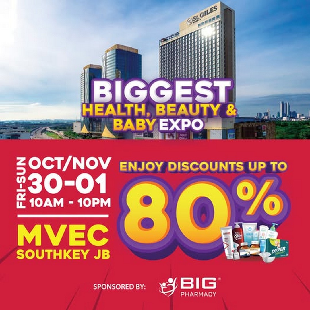 BIG-PHARMACY-Health-Beauty-Baby-Expo-Sale 30 October-1 November 2026: BIG PHARMACY: Health, Beauty & Baby Expo Sale and Promotion at MVEC Southkey JB, Johor Bahru, 10AM-10PM