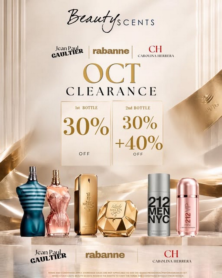 Beauty-Scents-Special-Sale-with-Up-to-40-Savings 1-31 October 2026: Beauty Scents: Special Sale with Up to 40% Savings on Selected Items at Johor Premium Outlets