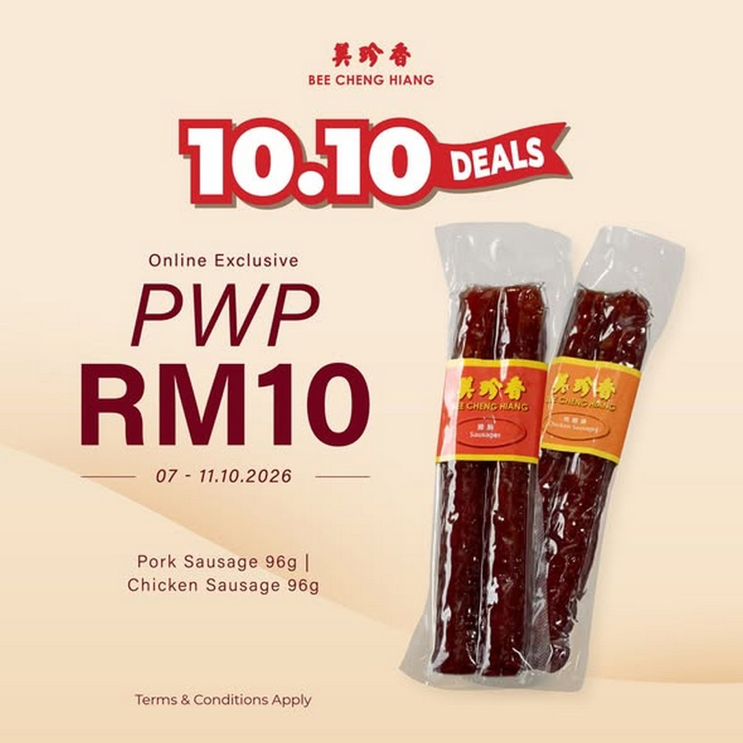 Bee-Cheng-Hiang-Malaysia-10.10-Online-Exclusive-Promotion-2 7-11 October 2026: Bee Cheng Hiang Malaysia: 10.10 Online Exclusive Promotion with 20% Off Selected Gourmet Products, Meat Floss and Jerky, Plus Sausages at RM10
