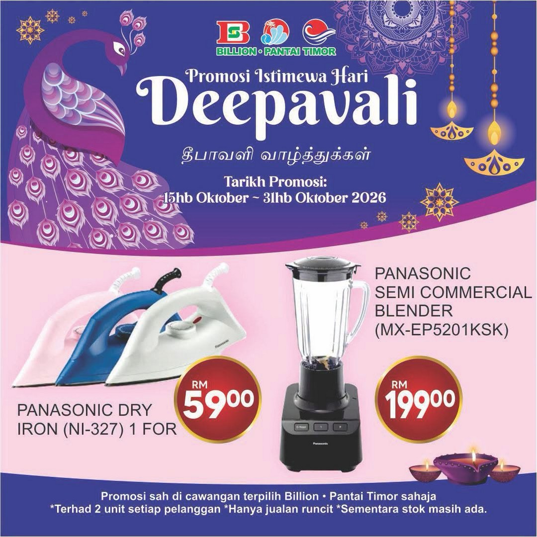 Billion-Group-Malaysia-Affordable-Banquet-Table-Promotion-5 15-31 October 2026: Billion Group Malaysia: Affordable Banquet Table Promotion at Only RM61.90 for Everyday Dining and Deepavali Celebrations