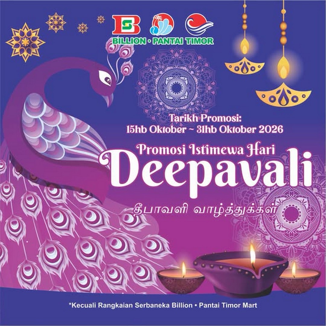 Billion-Group-Malaysia-Affordable-Banquet-Table-Promotion 15-31 October 2026: Billion Group Malaysia: Affordable Banquet Table Promotion at Only RM61.90 for Everyday Dining and Deepavali Celebrations