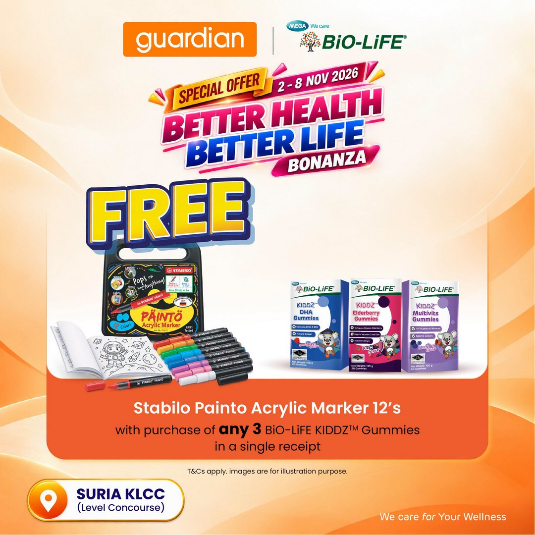 Bio-Life-Malaysia-Better-Health-Better-Life-Bonanza-Promotion-12 2–8 November 2026: Bio-Life Malaysia Better Health, Better Life Bonanza Promotion at Suria KLCC – Free Health Tests, Exclusive Shopping Gifts, Fun Games & Kids Activities
