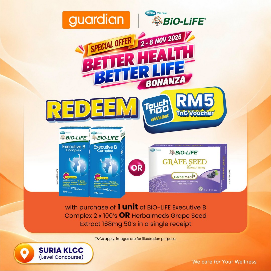 Bio-Life-Malaysia-Better-Health-Better-Life-Bonanza-Promotion-13 2–8 November 2026: Bio-Life Malaysia Better Health, Better Life Bonanza Promotion at Suria KLCC – Free Health Tests, Exclusive Shopping Gifts, Fun Games & Kids Activities