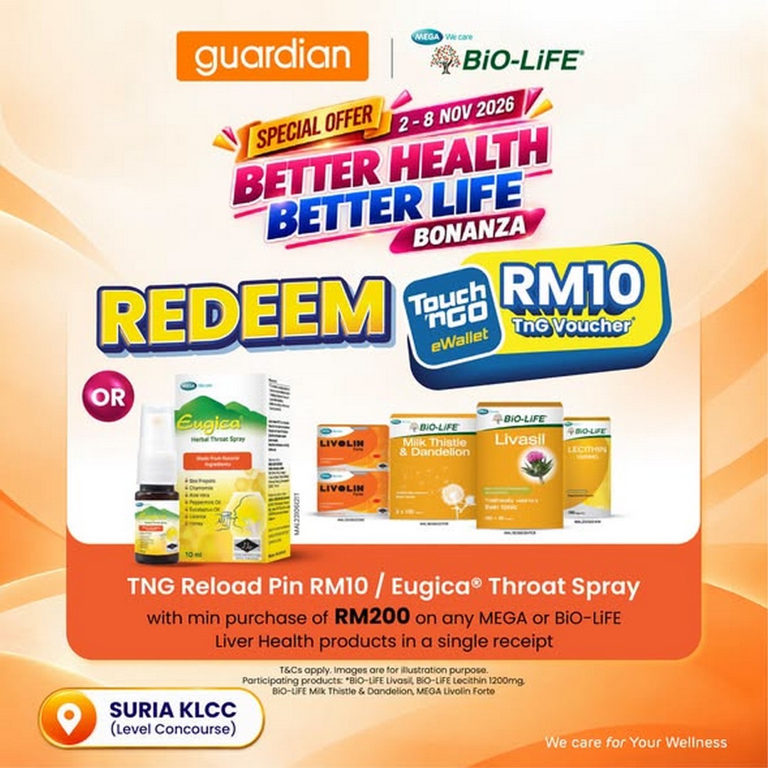Bio-Life-Malaysia-Better-Health-Better-Life-Bonanza-Promotion-4 2–8 November 2026: Bio-Life Malaysia Better Health, Better Life Bonanza Promotion at Suria KLCC – Free Health Tests, Exclusive Shopping Gifts, Fun Games & Kids Activities