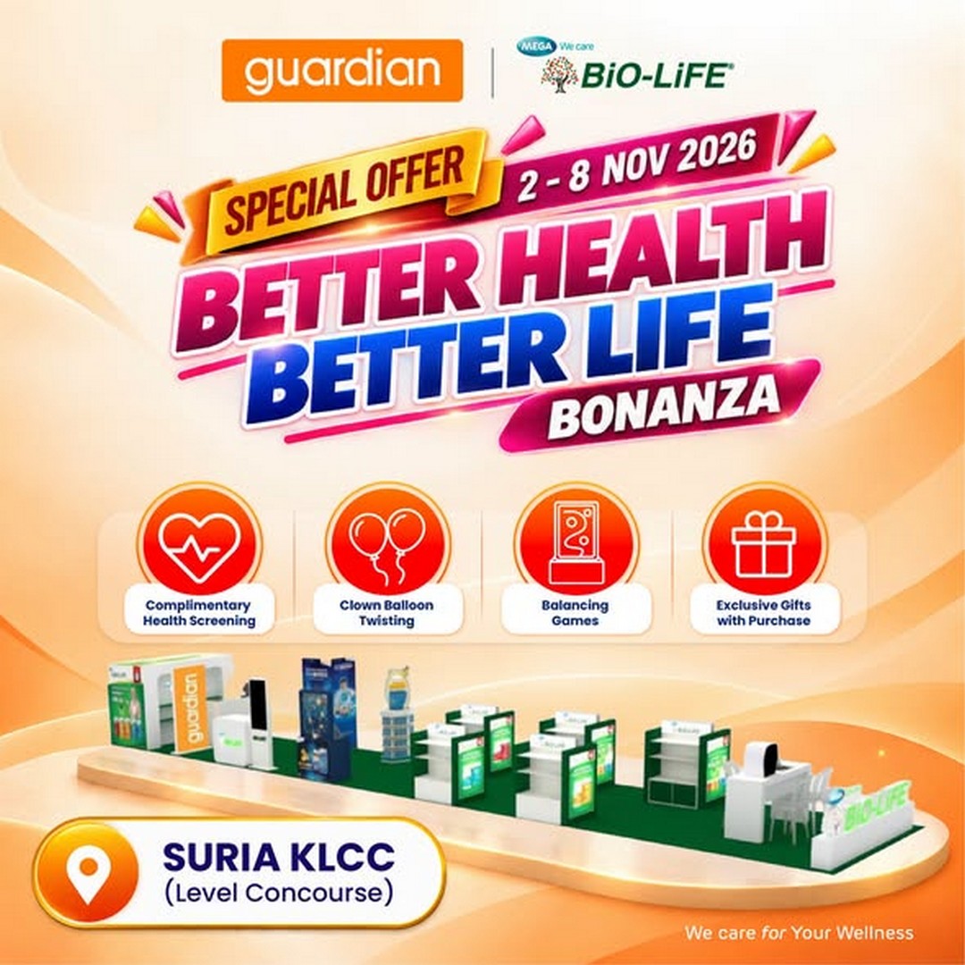 Bio-Life-Malaysia-Better-Health-Better-Life-Bonanza-Promotion 2–8 November 2026: Bio-Life Malaysia Better Health, Better Life Bonanza Promotion at Suria KLCC – Free Health Tests, Exclusive Shopping Gifts, Fun Games & Kids Activities