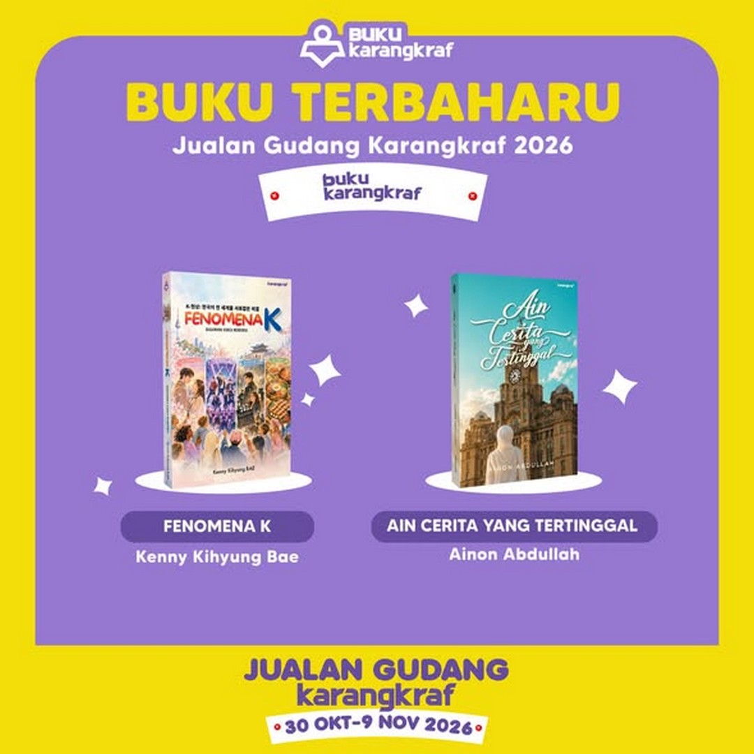 Buku-Karangkraf-Warehouse-Sale-2026-Special-Discounts-1 30 October-9 November 2026: Buku Karangkraf Warehouse Sale 2026, Special Discounts on New Books & Al-Quran at Shah Alam from 9am to 7pm