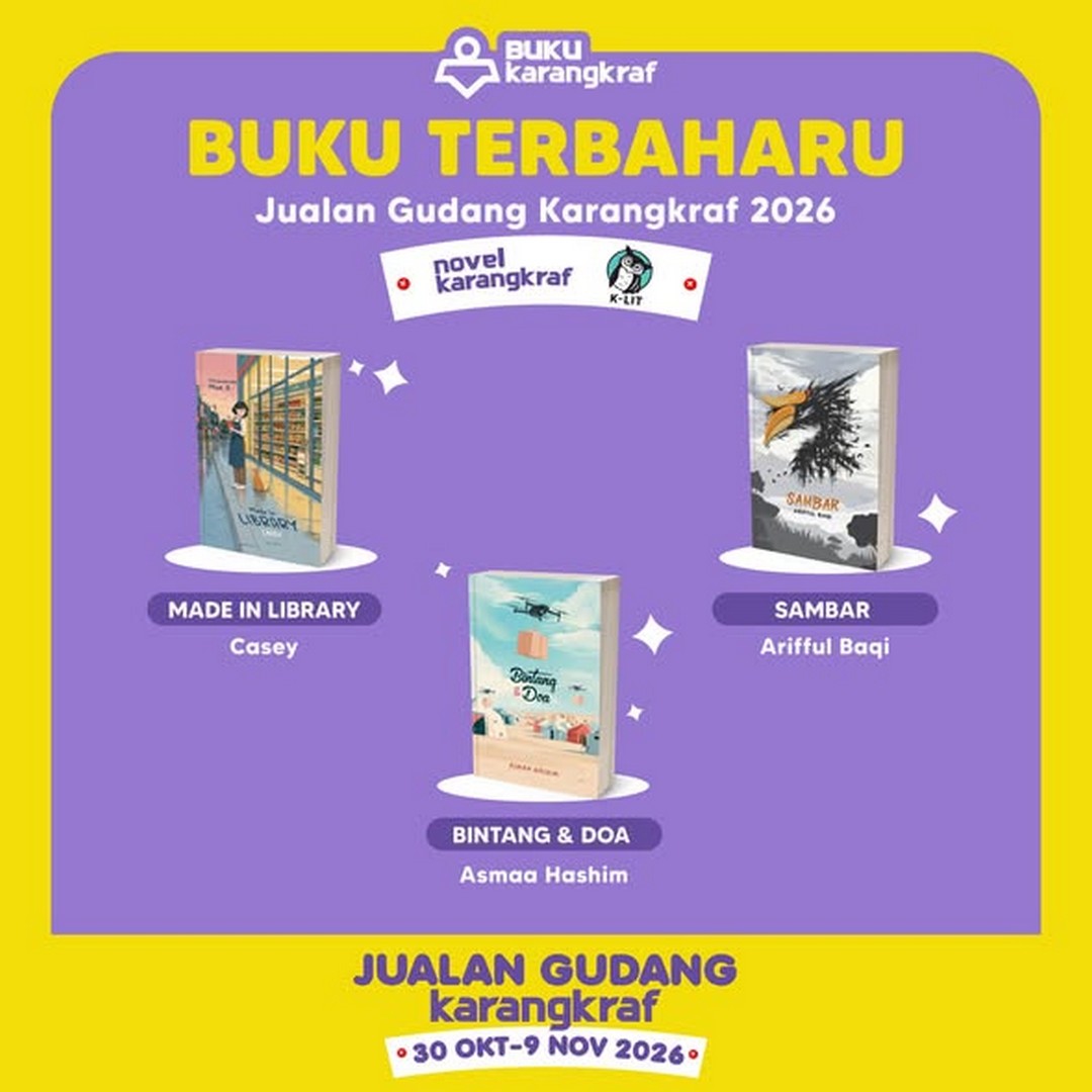 Buku-Karangkraf-Warehouse-Sale-2026-Special-Discounts-2 30 October-9 November 2026: Buku Karangkraf Warehouse Sale 2026, Special Discounts on New Books & Al-Quran at Shah Alam from 9am to 7pm