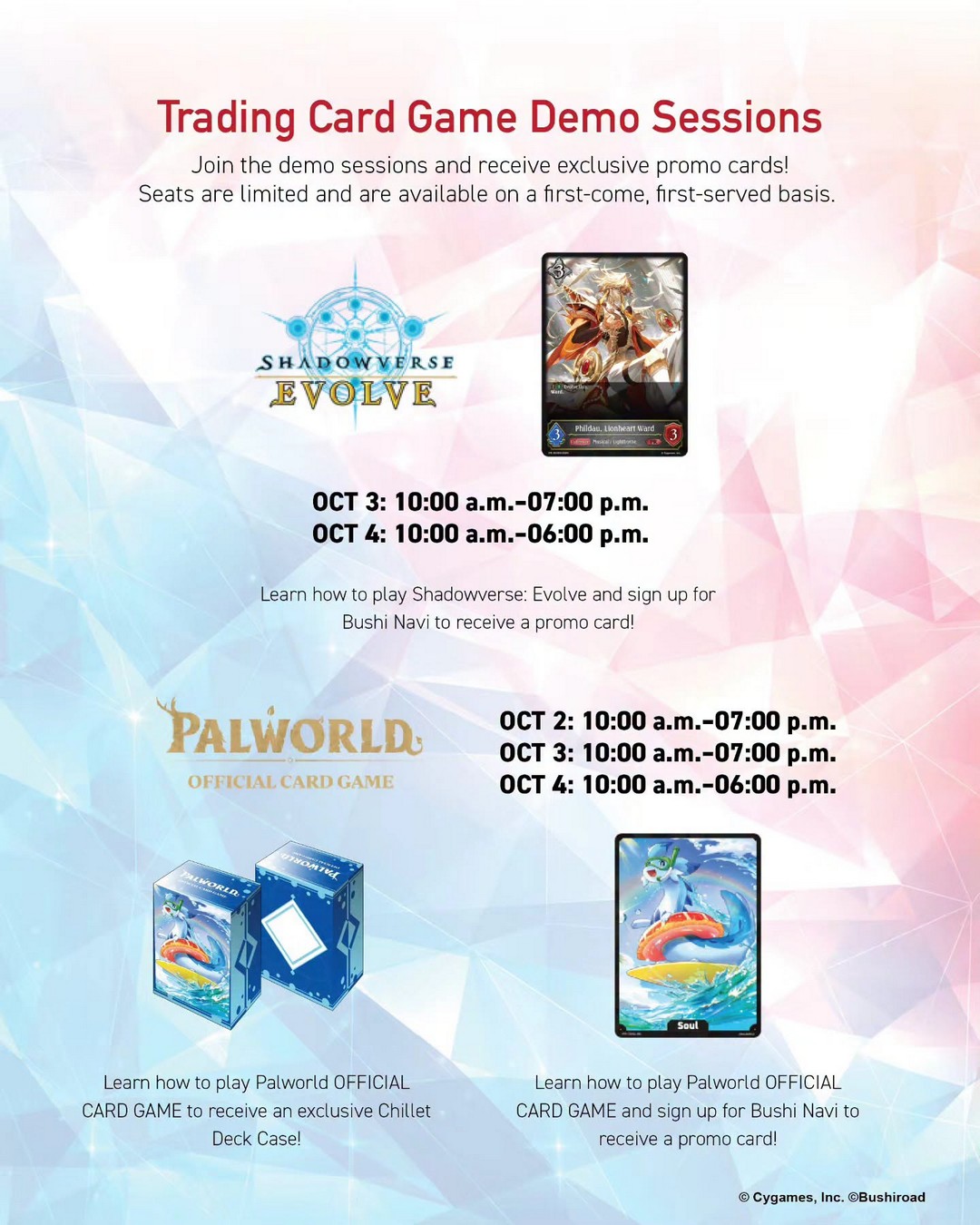 Bushiroad-EXPO-2026-Card-Game-Festival-11 2-4 October 2026: Bushiroad EXPO 2026: Card Game Festival, Anniversary Exhibition, Live Stages, Tournaments & Special Events at LaLaport BBCC