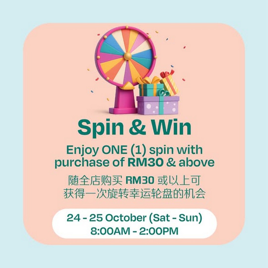 CARiNG-PHARMACY-Thank-You-Day-Promotion-2 24–25 October 2026: CARiNG PHARMACY Thank You Day Promotion in Sandakan, Sabah – Spin & Win, Double Caring Points, Free Gifts, Ice Cream and Health Checks