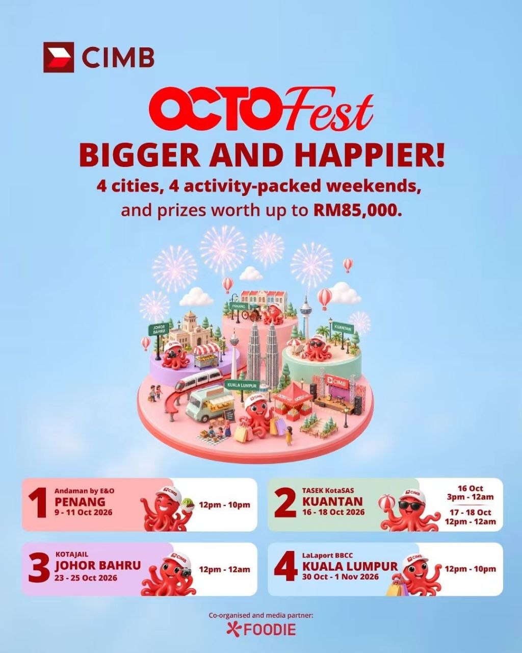 CIMB-OCTOFest-KL-2026-Promotion-–-Over-55-FB-Brands-1 30 October–1 November 2026: CIMB OCTOFest KL 2026 Promotion – Over 55 F&B Brands, Live Music, Meerqeen’s HIIT Session and Prizes Worth RM85,000 at LaLaport BBCC