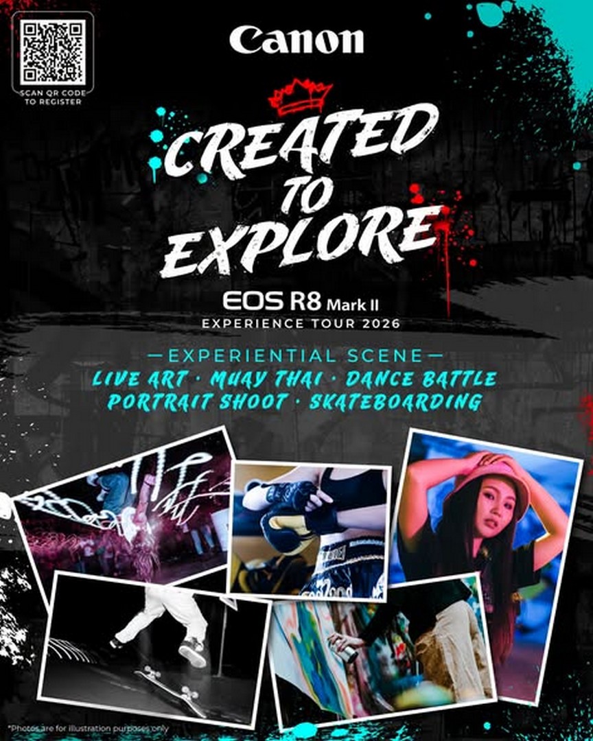 Canon-Malaysia-EOS-R8-Mark-II-Experience-Tour-Kuala-Lumpur-2 24 October 2026: Canon Malaysia: EOS R8 Mark II Experience Tour Kuala Lumpur – Free Photography Experience, Sharing Sessions, Exclusive Door Gifts and Complimentary Camera & Lens Cleaning at The Grounds KL, 5pm–9pm