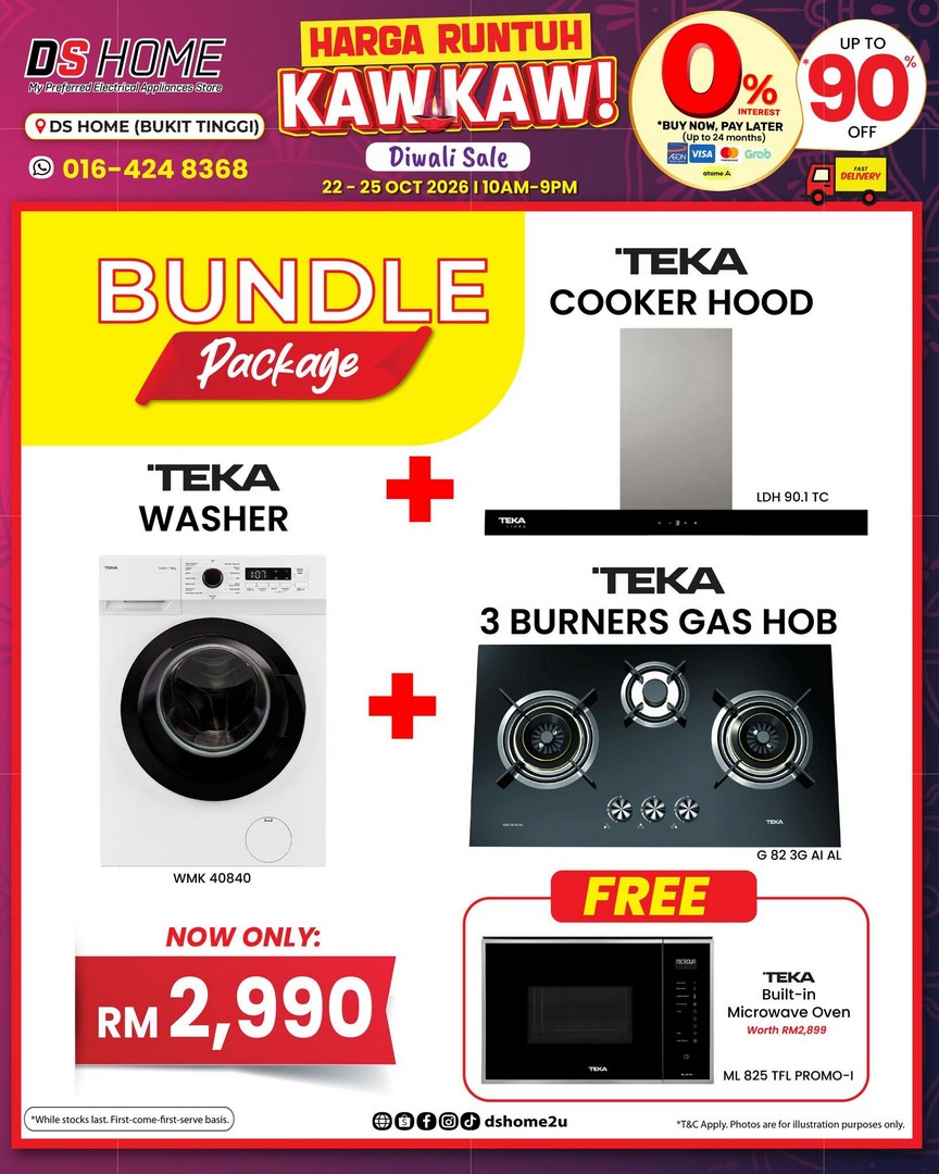 DS-HOME-Diwali-Home-Appliances-Promotion-5 22-25 October 2026: DS HOME: Diwali Home Appliances Promotion in Bukit Tinggi, Klang – Fans from RM98, TVs from RM399, Air Conditioners from RM599 and More